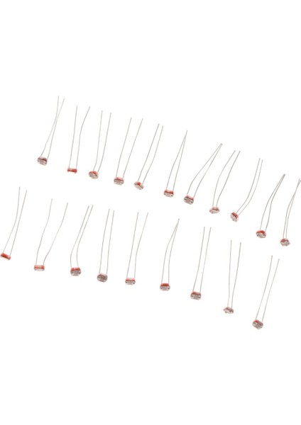 20PCS Fotoresistör GL5537 5537 Ldr Fotoğraf Dirençleri Işık Bağımlı Dirençler