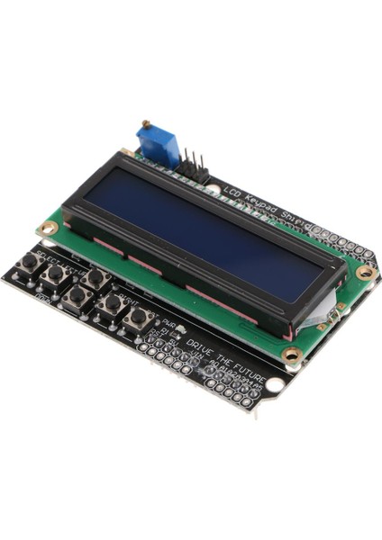 LCD1602 Karakter G/ç Genişletme Kartı LCD Tuş Takımı Kalkanı