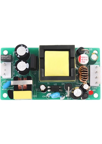 1 Paket 2-Çıktı Anahtarı Güç Kart 220V-24V5V24W Tam Güç Küçük Hacim