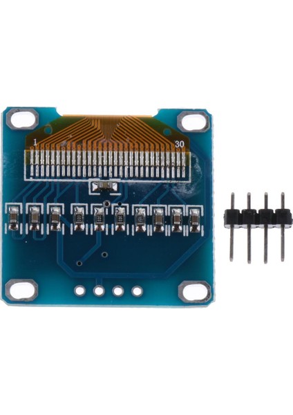 0.96 Inç Sarı ve Mavi I2C Iıc 128X64 OLED LCD LED Ekran Modülü