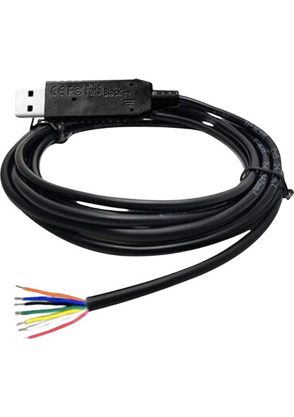 USB Anahtar Kablosu 7 Çekirdekli 6 Adet Farklı Pedallara Bağlan 2m Dıy Usbswıtch6-6