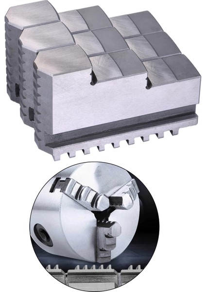 3 Adet 3 Çene Manuel Chuck Jaw K11 80 Mod Sondaj Makinesi Harici modelleri