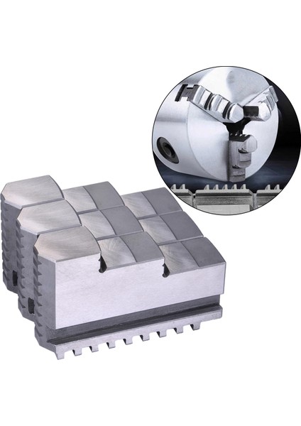 3 Adet 3 Çene Manuel Chuck Jaw K11 80 Mod Sondaj Makinesi Harici indirimleri