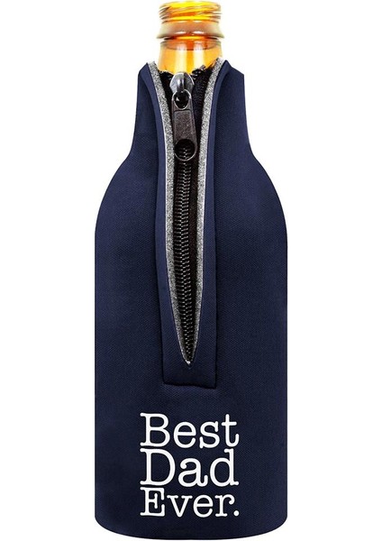 4X2PC Bira Şişe Soğutucu Manşon Şal Tutucu Düğün Iyilik En Iyi Baba 4 Adet indirimleri