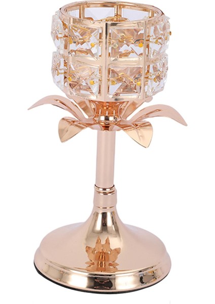 Modern Mozaik Mum Tutucu Şamdan Stand Düğün Dekor Ev Şamelabra 7X19CM fiyatları