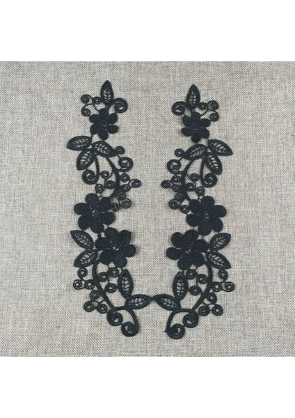 Çiçek Dantel Aplike 6 Adet modelleri