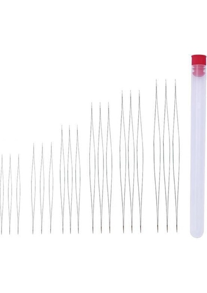 4X19 Parçalar/büyük Göz Aksesuarları ile Boncuklu Iğneleri Set 4 Pcs