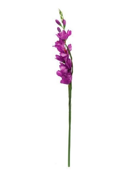 6xpartifial Simülasyon Gladiolus Çiçek Kök Düğün Ev Dekor 6 Adet