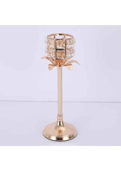 Modern Mozaik Mum Tutucu Şamdan Stand Düğün Dekor Ev Şamelabra 7X29CM(Yurt Dışından)