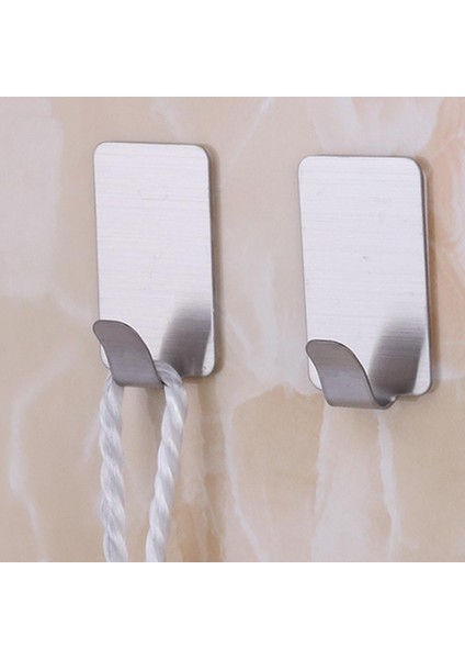 Paslanmaz Çelik Duvar Kancaları 4 Adet fırsatları