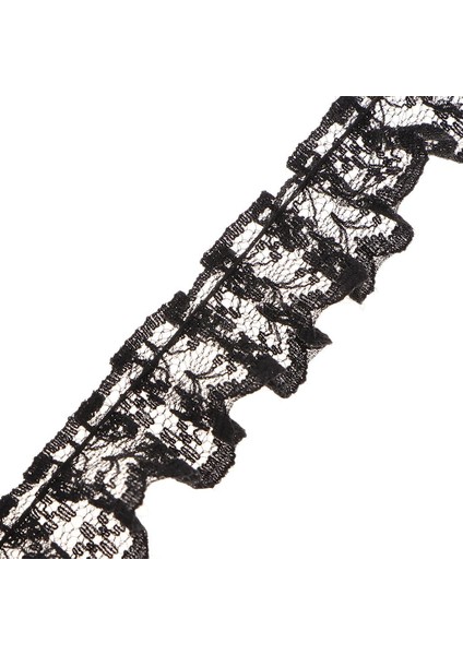 Polyester Dantel Şerit Elastik Dantel Trim 4 Pc