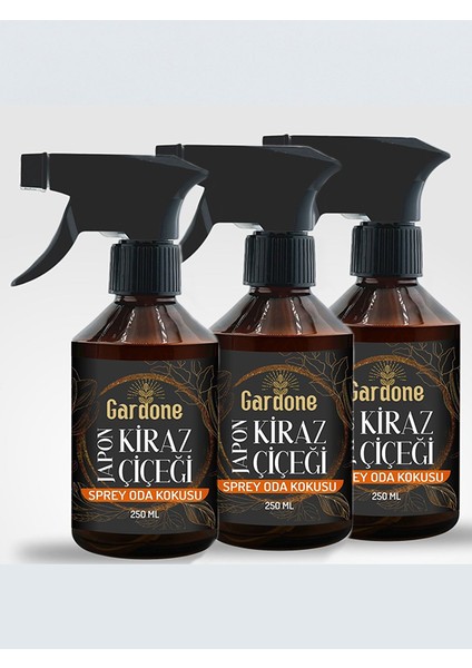 Japon Kiraz Çiçeği Sprey Oda Kokusu 250 Ml, 3 Adet