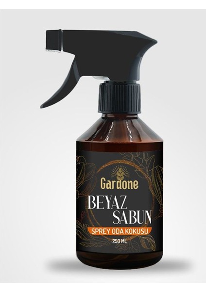 Beyaz Sabun Oda ve Çamaşır Spreyi, Oda Parfümü, Koku Giderici 250 ml