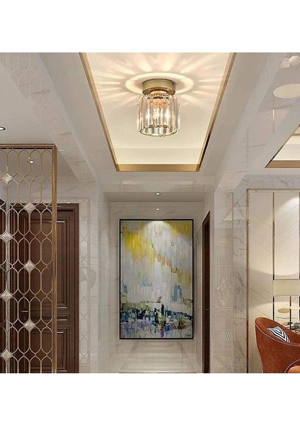 Lambalar Küçük Kristal Tavan Işık Kristal Ch Elier Modern LED Tavan Işık Kolye Fikstür (Yurt Dışından) modelleri