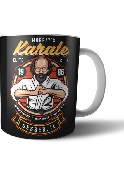 Stranger Things Murray Karate Kupa Bardak Model 1