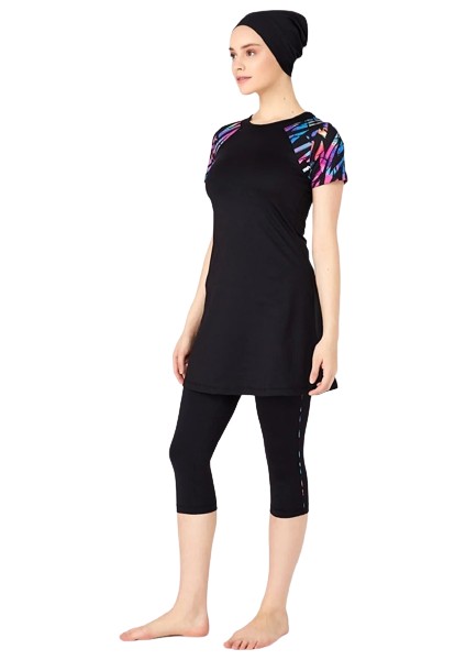 Hızlı Kuruyan Kumaş Yarım Kollu Taytlı Mayo 446 fiyatları