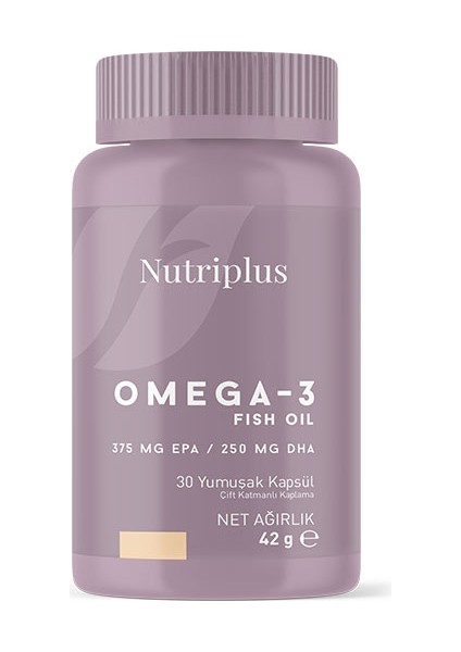 Nutrıplus Omega 3 Balık Yağı 30 Yumuşak Kapsül