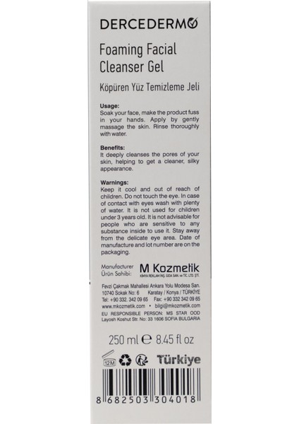 Yüz Temizleme Jeli Akneli ve Yağlı Ciltler Için modelleri