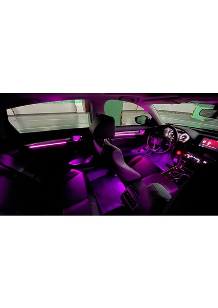 Honda accord ambiyans aydınlatma seti 64 renk 2019+