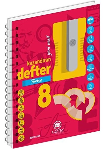 Çanta Yayınları 8. Sınıf Tüm Dersler Defter Konu Anlatım Seti