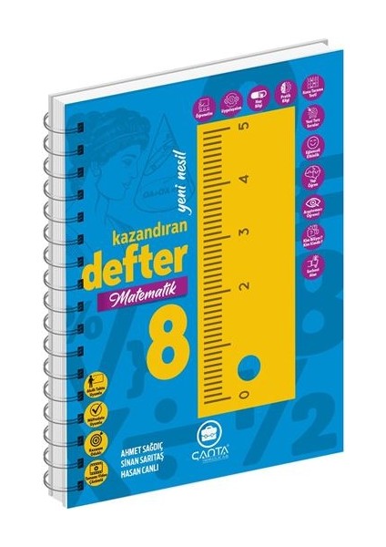 Çanta Yayınları 8. Sınıf Tüm Dersler Defter Konu Anlatım Seti