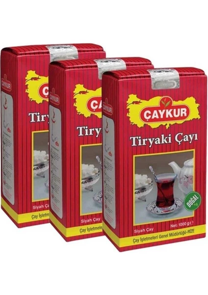 Tiryaki Çay 1 kg x 3 Adet