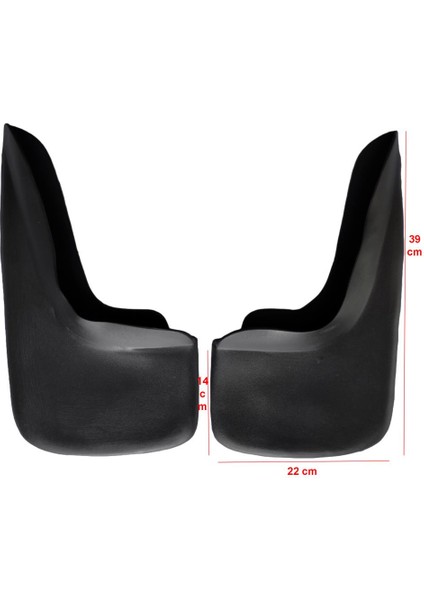 Dacia Duster 2017 Model Sonrası 2'li Arka Paçalık Çamurluk Tozluk DAC0BZ012 modelleri