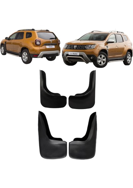 Dacia Duster 2017 Model Sonrası 4'lü Paçalık Çamurluk Tozluk DAC0BX012
