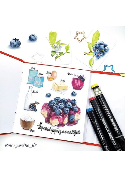 Kare Cilt Defteri Pro 15 x 15 cm Marker ve Grafik Için Pro Classic Sketchbook