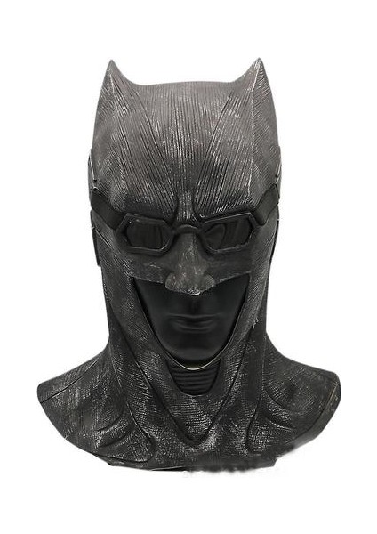 Koyu Şövalye Parti Batman Maskesi Lateks Başkanı Cadılar Bayramı Cosplay Sahne