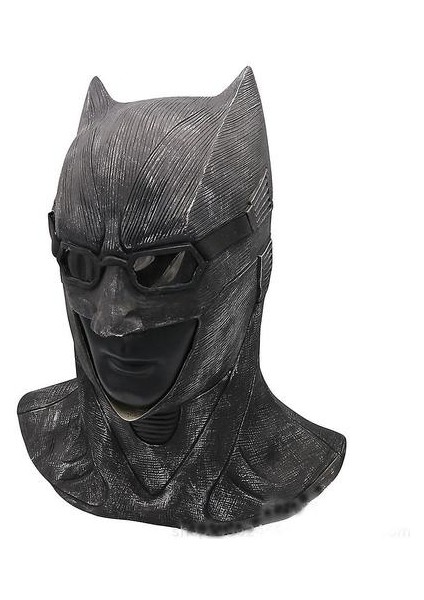 Koyu Şövalye Parti Batman Maskesi Lateks Başkanı Cadılar Bayramı Cosplay Sahne