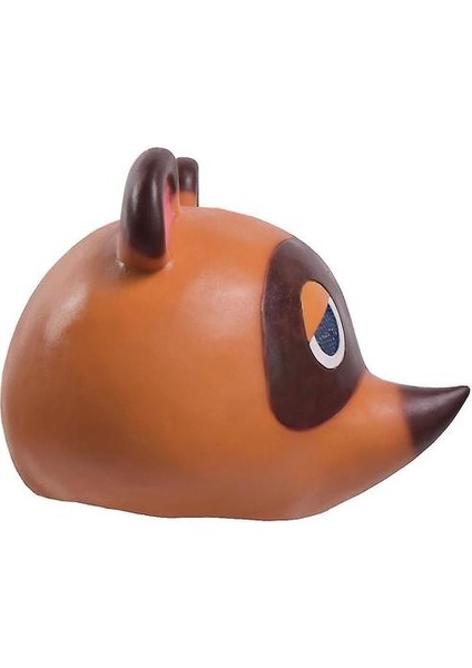 Tom Nook Rakun Maskesi Hayvan Geçiş Lateks Headgear Cadılar Bayramı Cosplay Ball Sahne(Yurt Dışından)