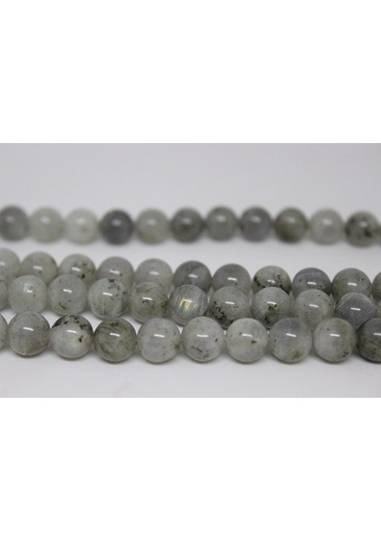 Labradorit Taşı Açık Renk 8mm/4 Adet