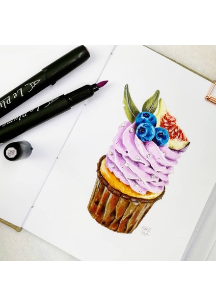 Diktörgen Cilt Defteri Pro B6 Marker ve Grafik Için Pro Classic Sketchbook