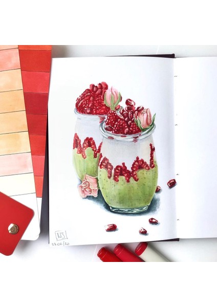 Diktörgen Cilt Defteri Pro B6 Marker ve Grafik Için Pro Classic Sketchbook
