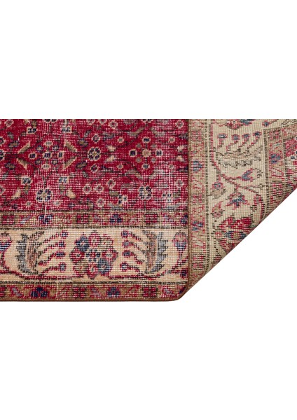 Klasik Modern Vintage Eskitme El Dokuma Halı 1,46 x 2,6 cm 9102 fiyatları