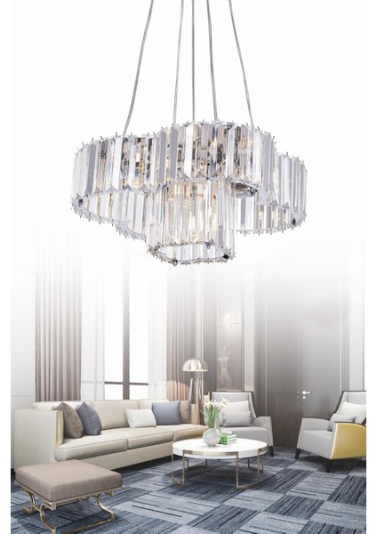 Zambak Krom Modern Taşlı fiyatları