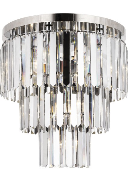 Zarif Paslanmaz Gövde 50 Lik Modern Taşlı