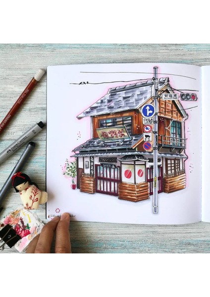 Kare 20 x 20 cm Eskiz Defteri Marker ve Grafik Için Classic Big Sketchbook fırsatları