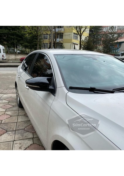 Vw Passat B7 2010-2014 Batman Yarasa Ayna Kapağı Piano Black Abs Plastik indirimleri