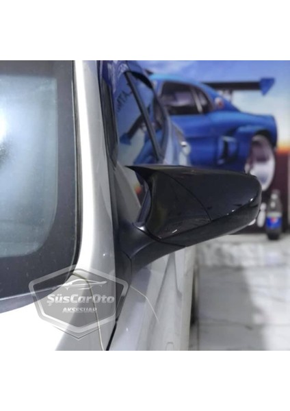 Hyundai Accent Blue 2010-2018 Sinyalsiz Batman Yarasa Ayna Kapağı Piano Black Abs Plastik fiyatları