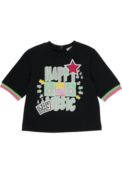 Kız Bebek Kısa Kollu T-Shirt 2221GB05033