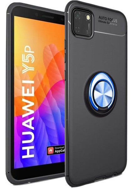 Huawei Y5P Yüzüklü Power Silikon Kılıf