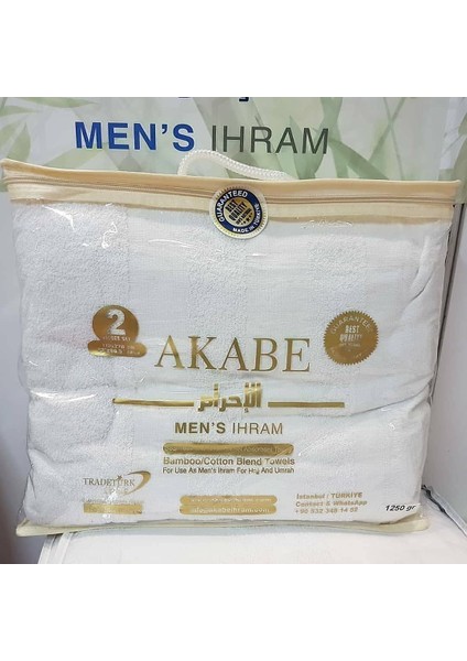 Akabe Pamuk Ihram Seti