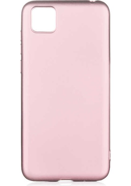 Huawei Y5P Kılıf Silikon Yumuşak Dokulu Premium- Rose Gold