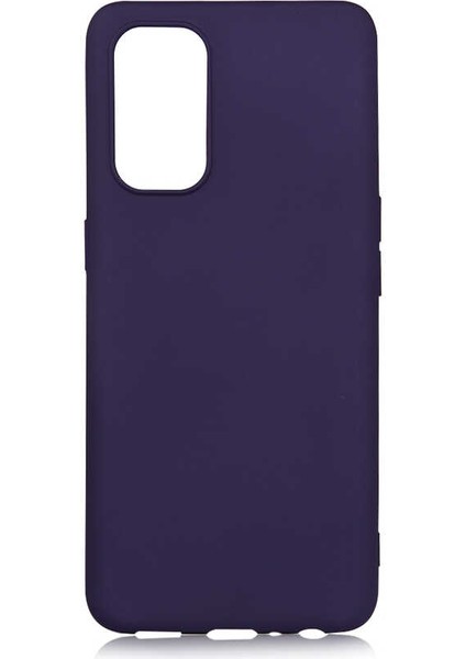 Oppo Reno 5 5g Kılıf Silikon Yumuşak Dokulu Premium- Lacivert
