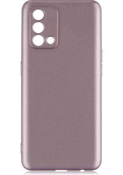 Oppo A74 4g Kılıf Silikon Yumuşak Dokulu Premium- Rose Gold