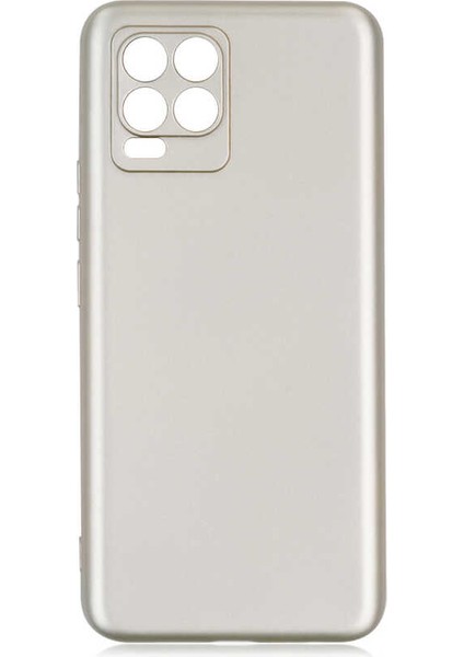 Realme 8 Pro Kılıf Silikon Yumuşak Dokulu Premium- Gold