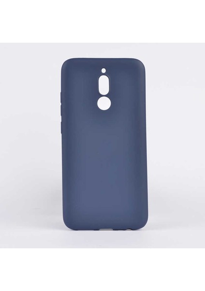 Xiaomi Redmi 8 Kılıf Silikon Yumuşak Dokulu Premium- Lacivert
