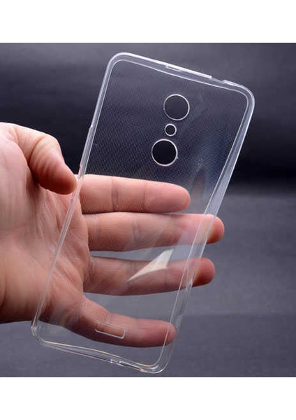 Alcatel A3 Xl Kılıf Şeffaf Silikon Lüx